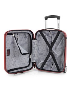 GABOL Mini Maleta Cabina 2 Ruedas FUTURE PLUS Coral Para Colocar Debajo Del Asiento