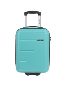 GABOL Mini Maleta Cabina 2 Ruedas FUTURE PLUS Turquesa Para Colocar Debajo Del Asiento