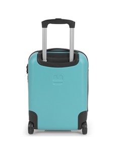 GABOL Mini Maleta Cabina 2 Ruedas FUTURE PLUS Turquesa Para Colocar Debajo Del Asiento