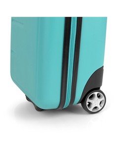GABOL Mini Maleta Cabina 2 Ruedas FUTURE PLUS Turquesa Para Colocar Debajo Del Asiento