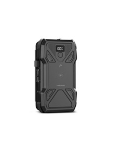 HEAD Bateria Solar 10000Mah 22.5W Con Carga Inalambrica y Paneles Solares Plegables Negro
