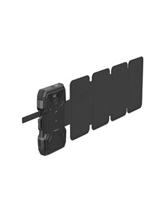 HEAD Bateria Solar 10000Mah 22.5W Con Carga Inalambrica y Paneles Solares Plegables Negro