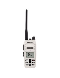 JOPIX Emisora Portatil Marino MARINE 616P  VHF/FM  IP67 puede sumergirse 1 m durante 30 mi,  1-5W