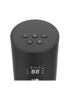 MUVIP Ventilador de Torre 50W 3 Velocidades, Pantalla Led MV0595