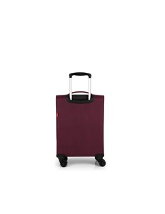 GABOL Trolley De Mano Pequeña Tela Con 4 Ruedas CLOUD Burdeos