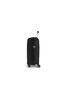 GABOL Trolley Maleta De Mano Pequeño Con 4 Ruedas Polipropileno KIBA Negro 54x39x20 cm