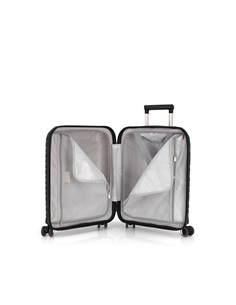 GABOL Trolley Maleta De Mano Pequeño Con 4 Ruedas Polipropileno KIBA Negro 54x39x20 cm