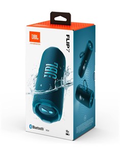 JBL FLIP 7 Altavoz Portatil con Bluetooth, Manos Libres, Resistente a Salpicaduras IP68 Azul