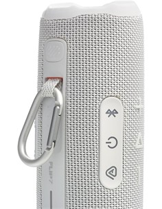 JBL FLIP 7 Altavoz Portatil con Bluetooth, Manos Libres, Resistente a Salpicaduras IP68 Blanco