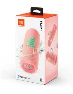 JBL FLIP 7 Altavoz Portatil con Bluetooth, Manos Libres, Resistente a Salpicaduras IP68 Rosa