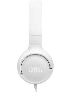 JBL Auricular De Casco Con Cable Tipo C TUNE 520C Blanco