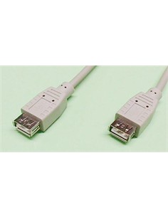 EUROCONNEX Cable Usb-A  H/H 1.8Mtrs Gris 2896