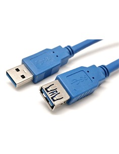 EUROCONNEX Cable Usb A 3.0 M-H 3Mtrs Azul 4169-3