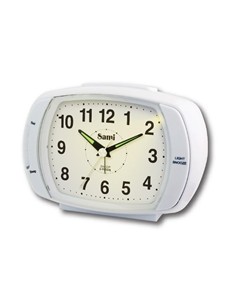SAMI Radio Despertador Analogico S-99104L Silencioso Varios Colores