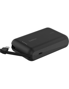 BELKIN Bateria Externa 10000Mah Con Cable TIpo BPB021hqBK Negro