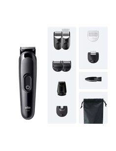 BRAUN Afeitadora de Barba, Cortapelo 10 En 1 Series 3 AIO 3560 Recargable