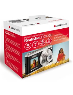 AGFAPHOTO Camara De Foto Digital DC9200 Negra 24Mp,10X Zoom,4K,Estabilizacion de la Imagen