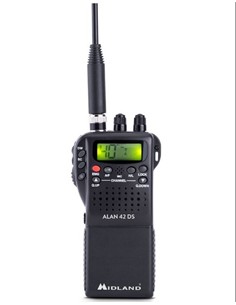 MIDLAND Walkie CB Portatil ALAN 42 DS Negro