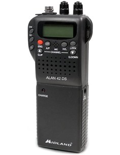 MIDLAND Walkie CB Portatil ALAN 42 DS Negro