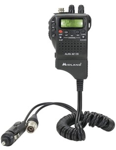 MIDLAND Walkie CB Portatil ALAN 42 DS Negro
