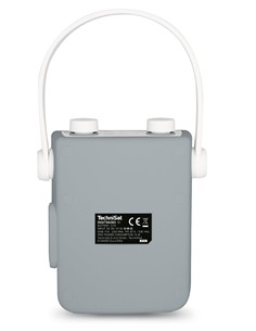 TECHNISAT Radio Portatil DAB+/FM DIGITRADIO 30 Blanco/Gris