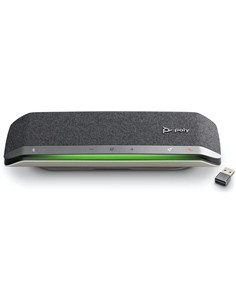 POLY Altavoz con Microfono Bluetooth SYNC 40 Microsoft Teams Con Adaptador Usb Apto para Reuniones
