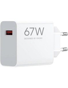 XIAOMI Cargador Red Turbo 67W USB A 6.2A Blanco BHR07SKEU