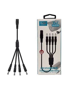 M2TEC Cable Alimentacion 8 en 1 Con 8 Machs/1 Hembra M2-DC7