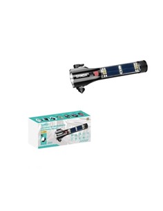 SANDA Linterna Solar SD-5626 800 Lumenes 500Mtrs 5V/Alarma/Cortador cinto/Martillo/Bat.Ext/Iman/