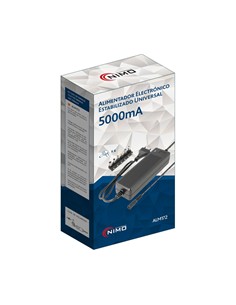 NIMO Alimentador Estabilizado ALM172 6-16V 5000mAh Con 6 Clavijas
