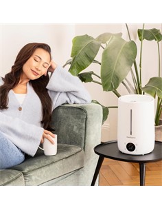 MEDISANA Humedificador Ultrasonico De Aire Top-Fill AH 663 Capacidad 4.5L Higrometro Con Alimentacio