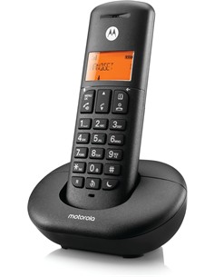 MOTOROLA Telefono Inalambrico DECT E201 Negro