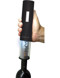 VIN BOUQUET Sacacorcho Abridor Electrico de Botella de Vino A Pilas FID 064 Negro