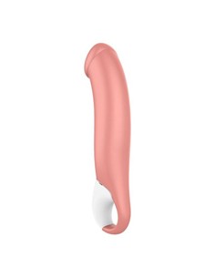 SATISFYER Vibrador Master 17cm Rosa 12 Programas,6 Intensidades,Impermeable IPX7