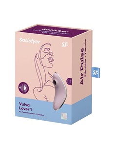 SATISFYER Vulva Lover 1 Air Pulse Estimulador + Vibrador Impermeable IPX7