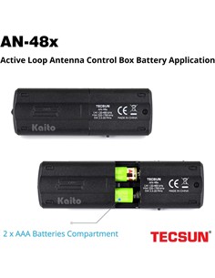 TECSUN Antena de Radio LW/MW/SW AN-48x Bucle Activo Para Interior