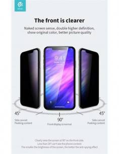 DEVIA Protector Pantalla IPHONE 11 Pro, IPHONE X/ XS Cristal Privacidad Antiespia