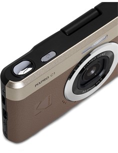 KODAK Camara Foto Digital PIXPRO C1 Marron Pantalla Abatible 4X Zoom,13MP,Full HD