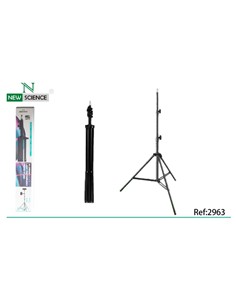 NEW SCIENCE Tripode Con Soporte Para Movil/Camara Foto T03 2.1Mtr