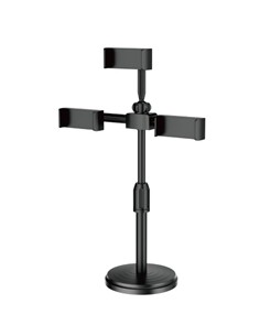 NEW SCIENCE Soporte Para 2 Movil de Sobremesa Multifuncional HD-262 4.7"-6.9" Ajustable 28-39cm