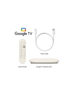 GOOGLE TV Streamer 4K Hdmi Con Mando Asistente Por Voz
