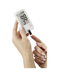 MEDISANA Medidor de Glucosa-Glucometro En Sangre MEDITOUCH 2 mg/dL 480 Memorias