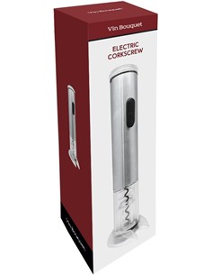 VIN BOUQUET Sacacorcho Abridor Electrico De Vino A Pilas FID469