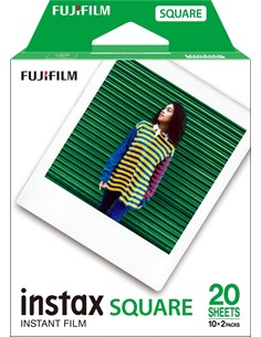 FUJIFILM Pack de 2 Juegos Papel Fotografico INSTAX SQUARE