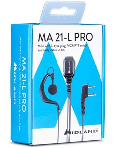 MIDLAND Micro Auricular Lobular MA21-L PRO 2 Pines VOX/PTT XT-70/ft-411