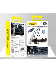 ANDOWL Adaptador de Audio Inalambrico Q-H10 Con jack 3.5mm