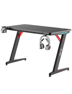 MESA GAMING PRO300 FIBRA CARBONO LUZ RGB MUVIP