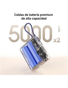 XIAOMI Bateria Externa Portatil 10000mAh 33W Beig Cable Usb C Integrado PB1033MI
