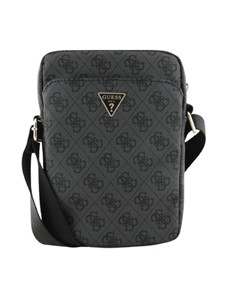 GUESS Bandolera Para Tableta 8" Logo Triangulo Gris