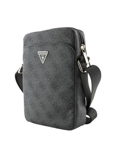 GUESS Bandolera Para Tableta 8" Logo Triangulo Gris